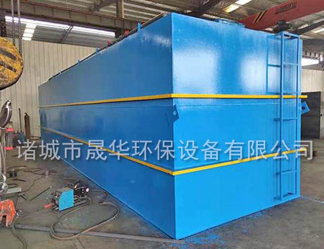 小區污水處理設備生產現場